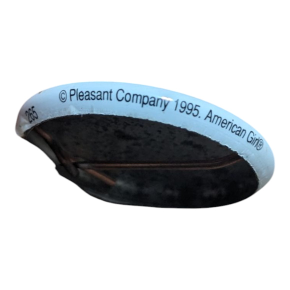 Vintage American Girl School Pencil Pinback Button Pleasant Company 1995 - Picture 3 of 3